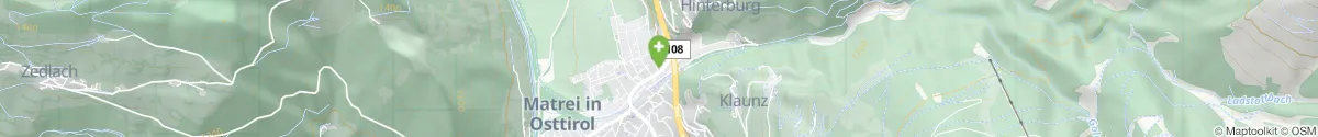 Kartendarstellung des Standorts für Tauern-Apotheke in 9971 Matrei in Osttirol